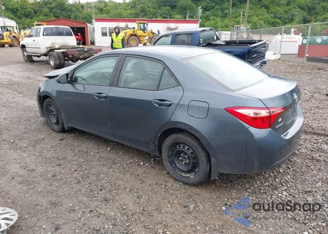 2019 Toyota Corolla Le из США, поврежденный, VIN 2T1BURHE0KC167730